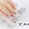 Трехмерная водонепроницаемая не требующая глажки гелевая пленка для ногтей полная наклейка весенне-летняя пленка для ногтей бумага пленка для ногтей бумага