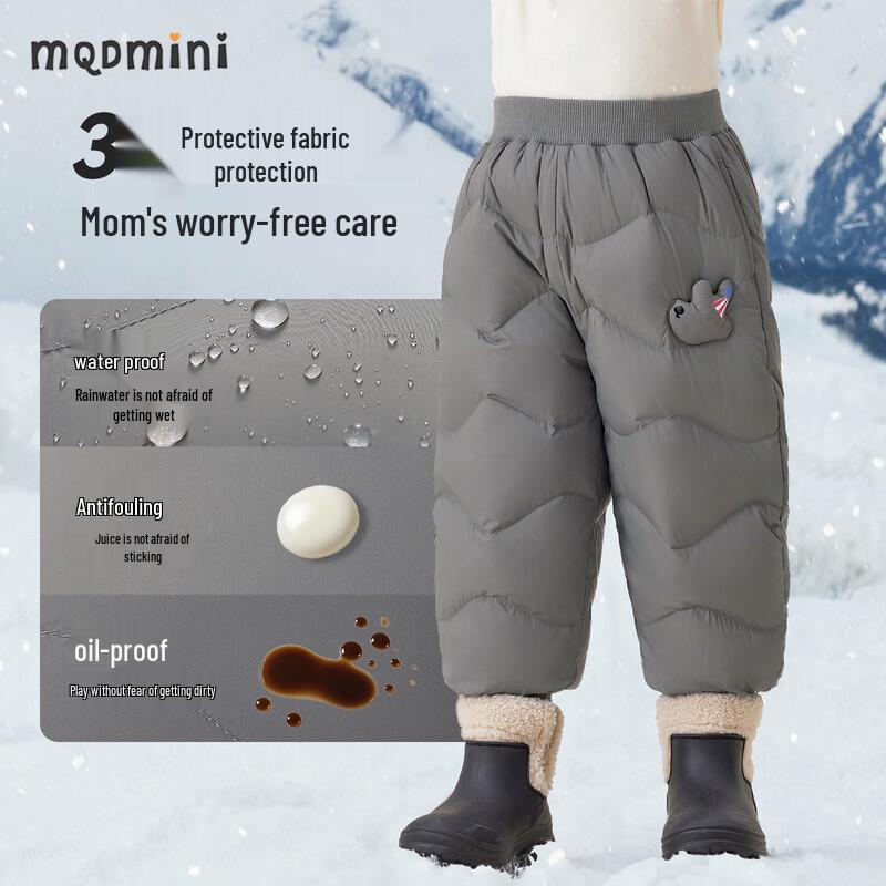 Детские зимние пуховые брюки MQDMINI
