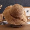 Straw Hat Bucket Hat Big Edge Hat Sun Hat Folding Sun Hat Beach Hat Straw Hat Women's Sun Protection Summer Hat