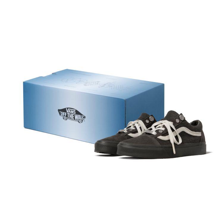 Vans C2H4 X  Old Skool Series Casual Low-Top Skate Shoes Unisex Sneakers Black White VN0A5AO92YD(S-BOX)