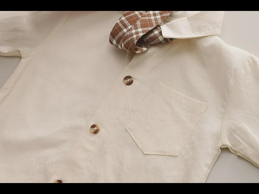 Костюм-тройка для мальчиков весна/осень: Новый комплект свитера и жилета 2023 года для детей от 1 до 5 лет