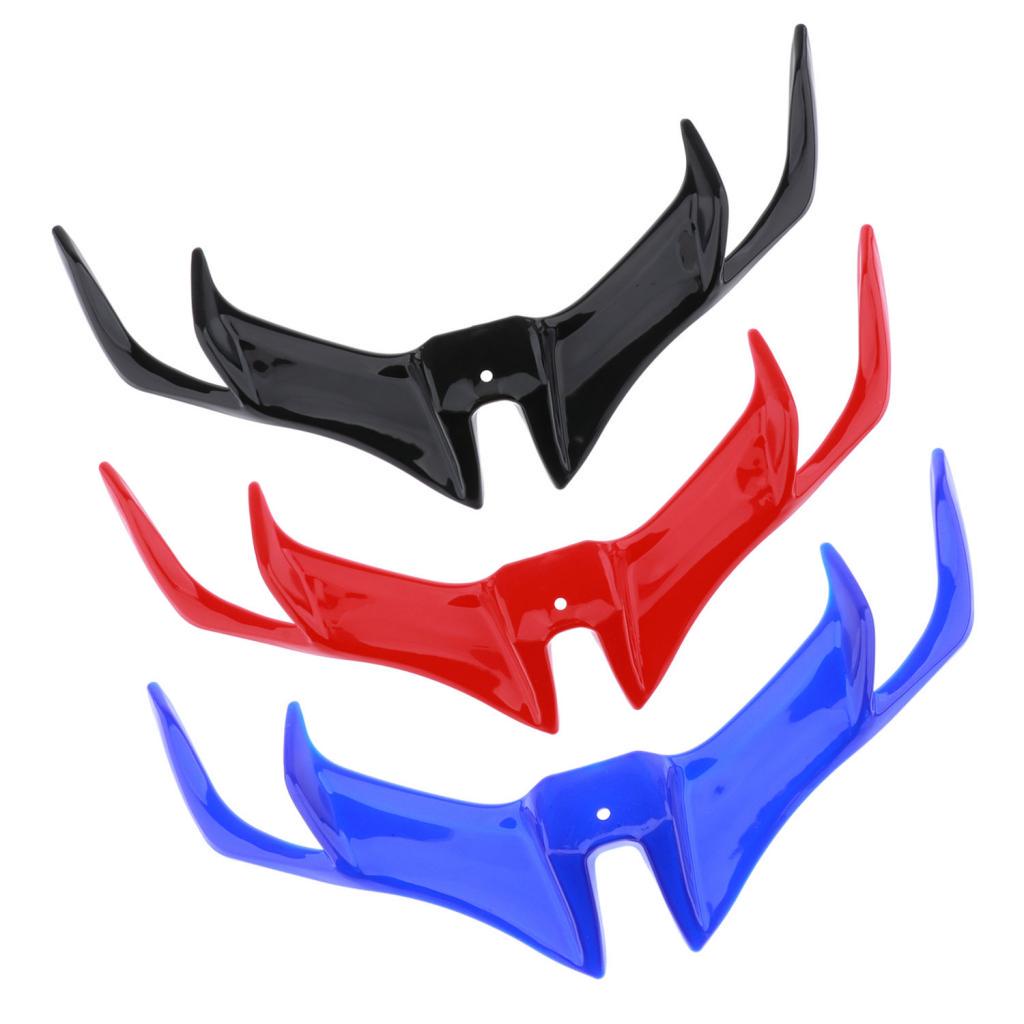 Motorcycle Front Fairing Aerodynamic Winglets for YAMAHA YZF R15 V3.0 2017 2018 Racing Spoiler Cover Protection Guard