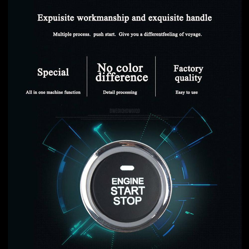 Универсальная автомобильная сигнализация Пассивная бесключевая система запуска одной кнопкой Комплект дистанционного управления