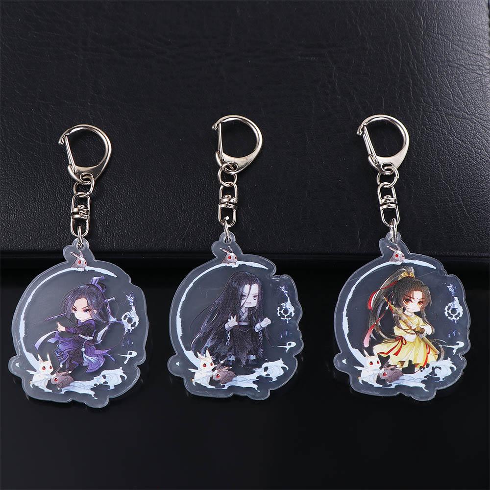Car Interior Accessories Wei Wuxian Acrylic Keychain Key Rings Key Ring Holder Mo Dao Zu Shi
