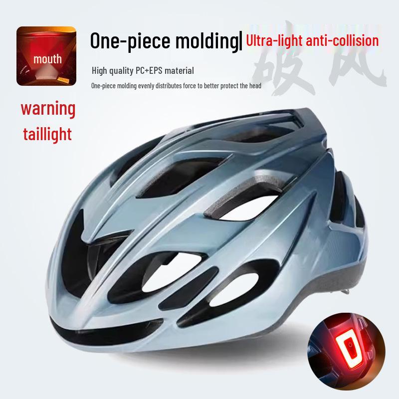 Взрослый велосипедный шлем с задним фонарем – Регулируемый шлем для шоссейного велосипеда для мужчин и женщин