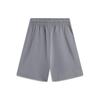 Li-Ning Мужские шорты Wade Series Letter Print Ice Feel Loose Casual Shorts Shadow-Gray AKSU371-1