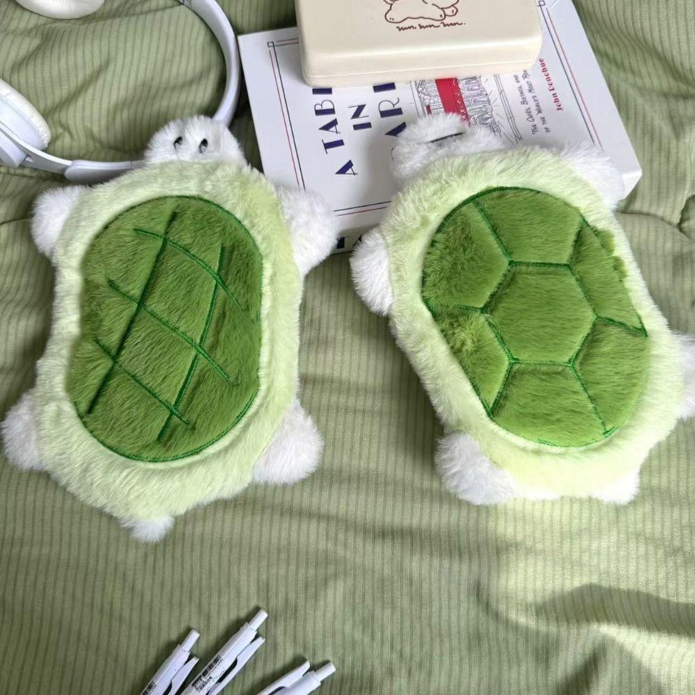 Little Turtle Pen Bag Large Capacity Stationery Organizer Cute Stationery Bag  Students