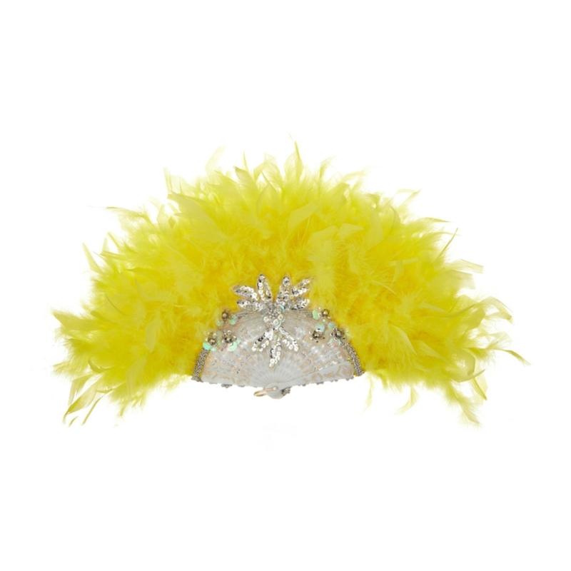 Chinese Hand Fan Feather Palaces Fan for Costume Props Party Dancing Performances Props Wedding Decorations Travel