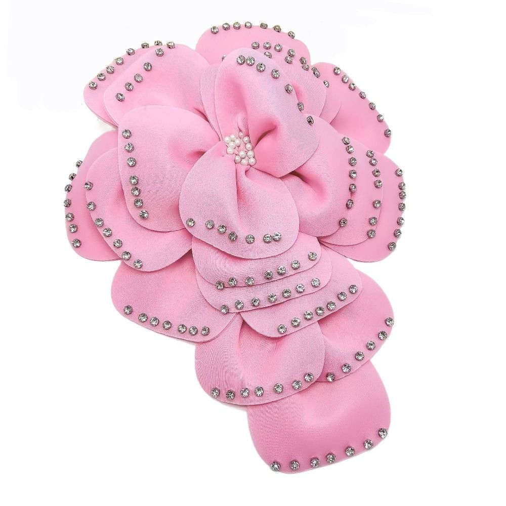 Съемные 3D многослойные цветочные аппликации на грудь цветочная аппликация на одежду нашивки на одежду для женщин