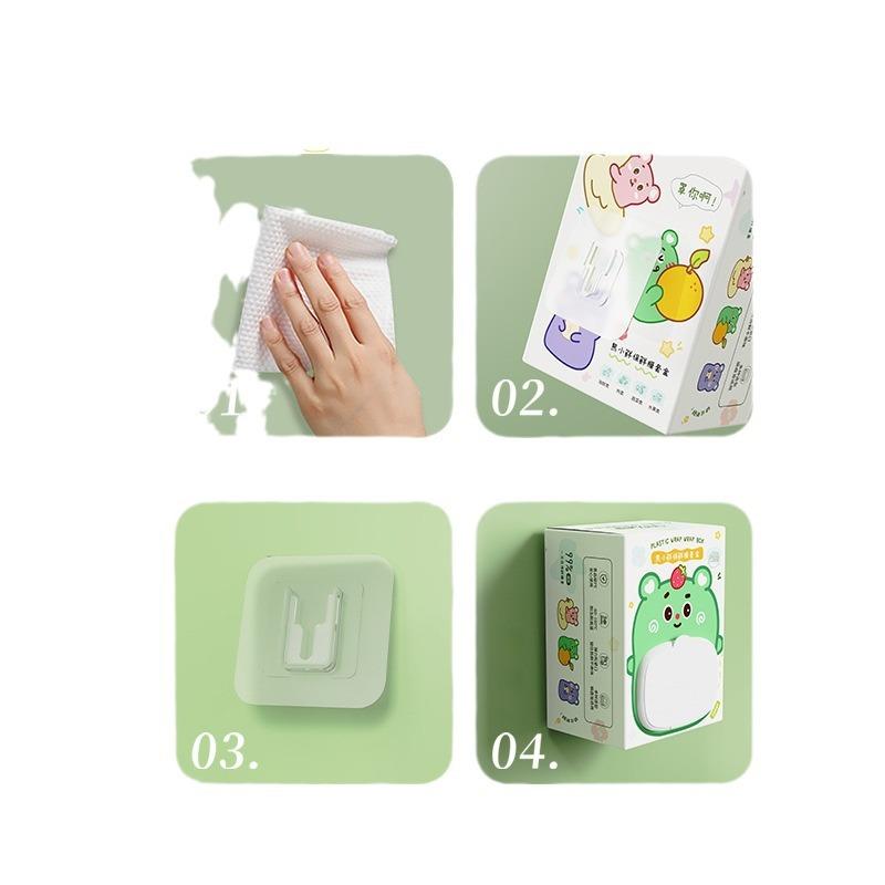 Коробка для хранения крышек из пищевой пленки, настенная, выдвижная коробка для хранения одноразовых пакетов из пищевой пленки, чудо для кухни и дома