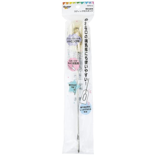Skater Kitchen Sponge with Scrubber Stick Bottle Washing Basic KSPST1