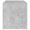 Vidaxl Stolik, Szarość Betonu, 59X36X38 Cm, Materiał Drewnopochodny