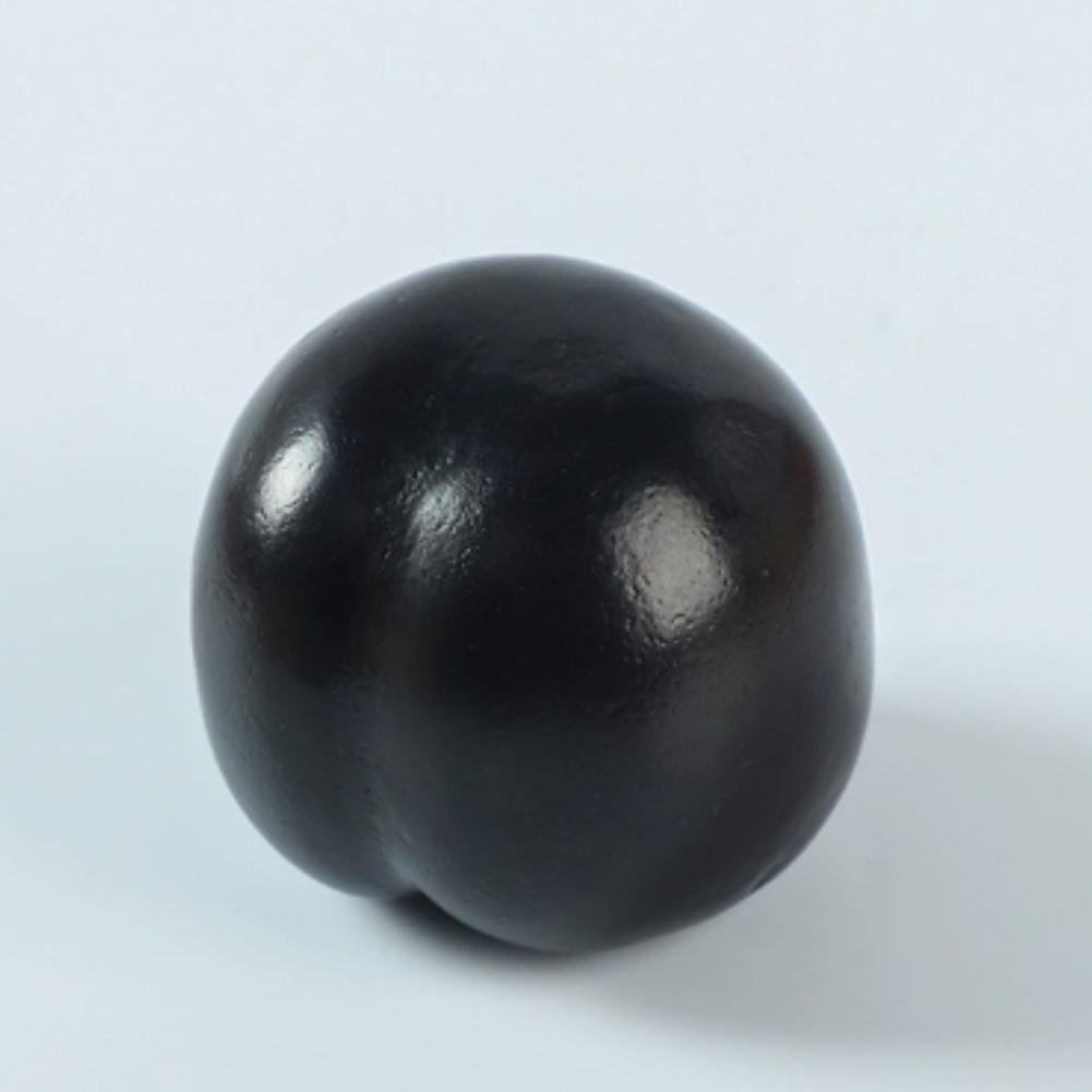 8pcs Artificial Plum Fake Fruit Foam Simulation Model 6.4x5.9cm Realistic Decorative Set For Kitchen Party Photography