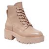 Guess Women's Boots Workers Folowe Beige Lace-up Platform 36 EU