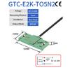 GTRIC Capacitive Proximity Sensor Square Matrix Switch CBN5-F46-E0/1/2/3 12-24V DC 3-wire NPN PNP NO/NC Sensing Distance 5mm