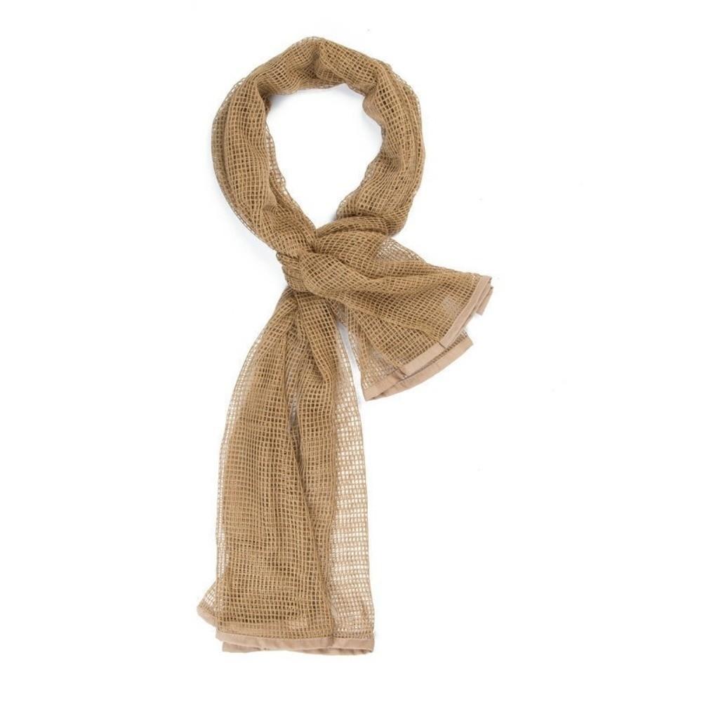 Camouflage Head Wrap Breathable Netting Neck Scarf Durable Mesh Scarf Outdoor Sports