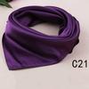 Pure Silk Scarf Female Occupation In Autumn and Winter Dance Small Decorative Scarves