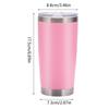20oz Car Thermos Cup with Lid Tumbler Thermal Mug Coffee Cup Insulation Water Bottle  Drinkware