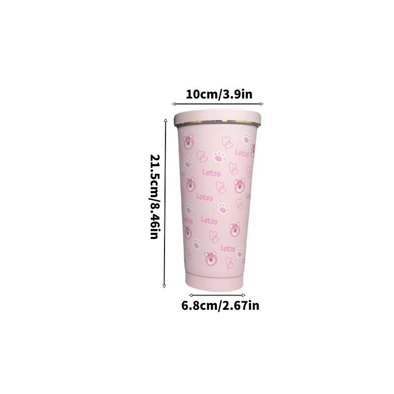 Keep Your Drinks Hot Or Cold For Hours With This Stylish Cartoon Thermos Cup