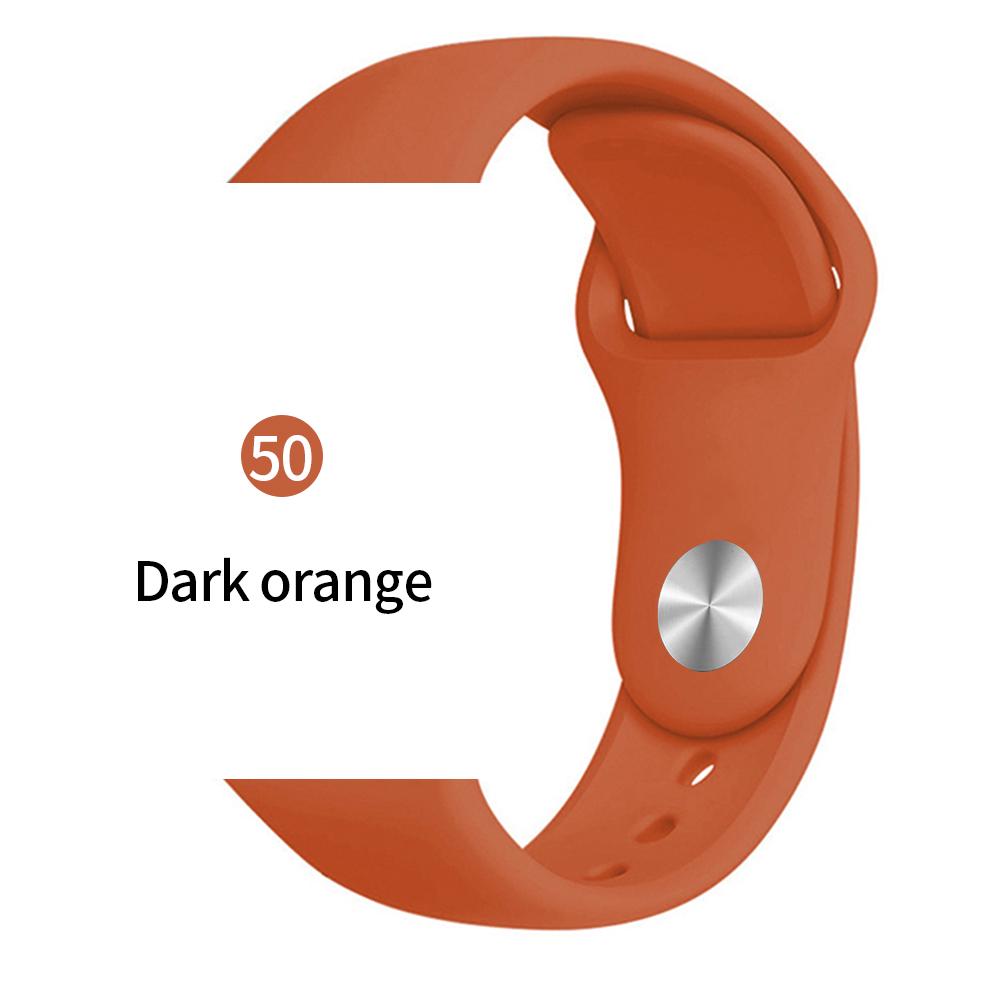 Мягкий спортивный силиконовый ремешок для часов Apple 4 3 2 1 38 мм 42 мм дышащий браслет для Iwatch Series 5 6 SE 40 мм 44 мм ремешок