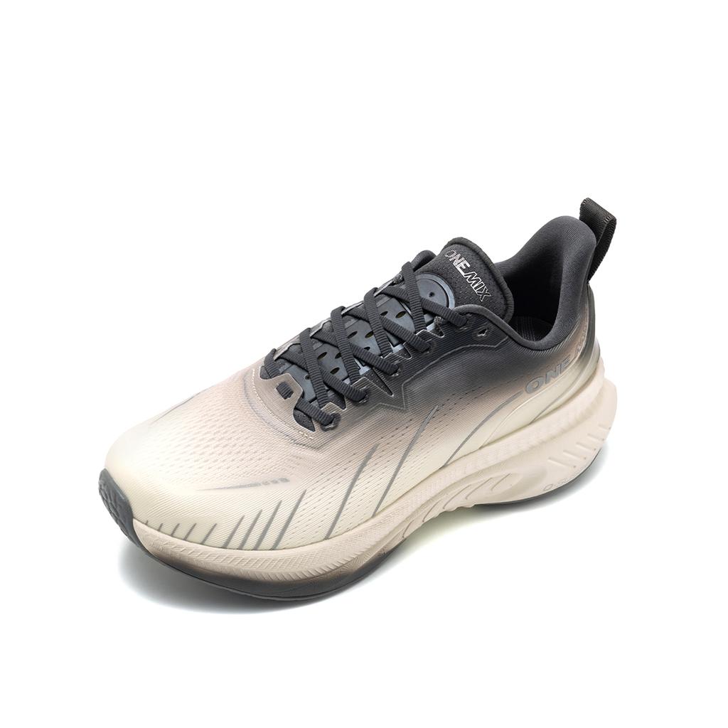 onemix Беговые кроссовки с максимальной амортизацией, подходящие для тяжелых бегунов, спортивная обувь на шнуровке, нескользящие уличные кроссовки для мужчин