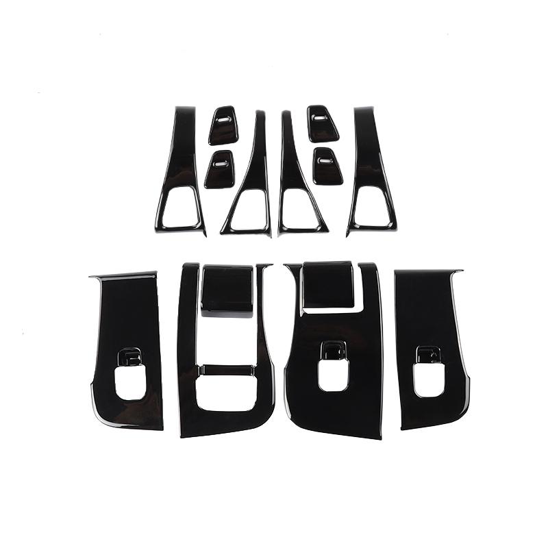 Для Tesla Model3 Model 3 Y 2021 2022 2023 2024 2025 Кнопка переключателя стеклоподъемника автомобиля Крышка двери Подлокотник Панель Отделка Наклейки