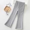 Girls' Flared Pants, Spring Clothes, Children's Pants, Spring and Autumn Models, Large Children's Clothing, Micro-flared Wide-leg Pants