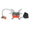 Foldable Camping Stove Stainless Steel Aluminum Alloy Portable Backpacking Stoves for HikingSquares