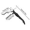Wine Opener Waiter Corkscrew, Professional Wine Key for Servers, Bartender with Foil Cutter, Manual Wine Bottle Opener Double Hi