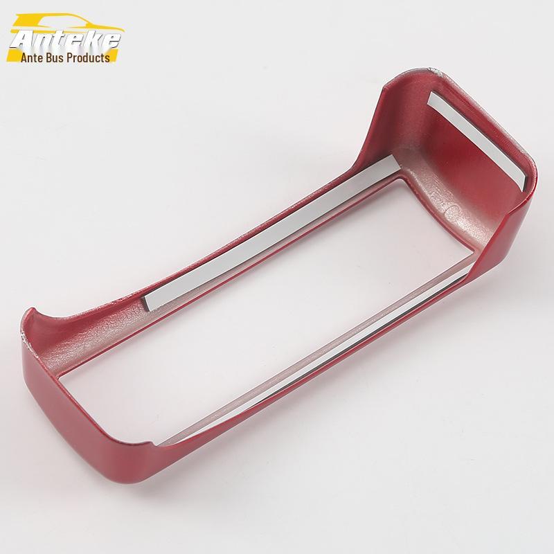 17 VV7 Передняя эмблема Декоративная рамка и Гальванизированный логотип с блестками на центральной консоли