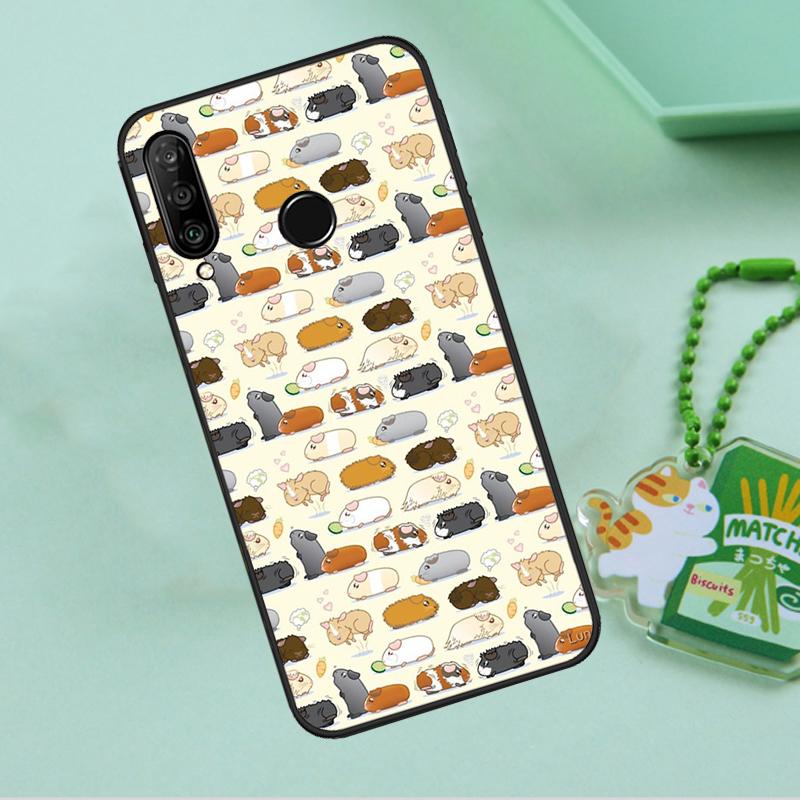 Pattern Guinea Pig Cute For Huawei Nova Y90 Y70 Y60 Y61 Y91 Y72 9 10 SE 12i 12s 11i 5T P60 Pro P20 P30 P40 Lite Case
