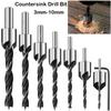 Drill Tool HSS Countersink Screw Hole Drill Woodworking Chamfer Drill Reamer Drill Bit Counterbore