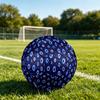 1pc Blue Evil Eye Size 5 Soccer Ball Professional Match Training Football Indoor &Outdoor Sports Ball Lightweight Durable c6581