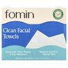 Fomin, Clean Facial Towels, Extra Large, 50 Towels