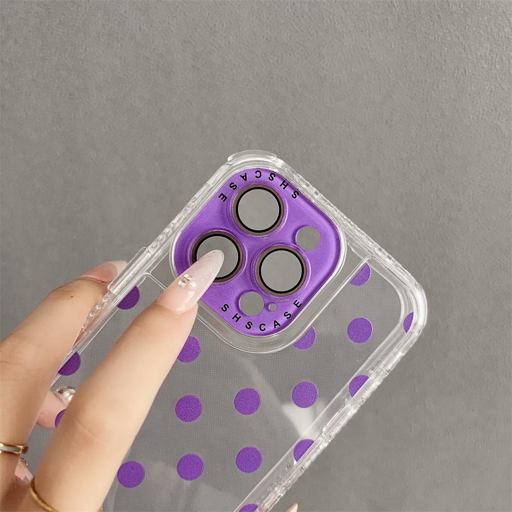 Fashion Luxury Cute Clear Phone Case for iPhone 16 Pro Max 15 14 Plus 13 16E Shockproof Transparent TPU Cover Slim Protective