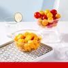 Disposable Plastic Crystal Bowls with Spoons - 100 Sets