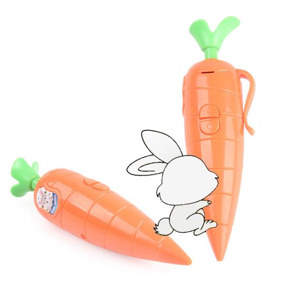 Ручка-диктофон Морковь Милая шариковая ручка с функцией записи и воспроизведения 20 секунд Инструмент для плавного письма Студенческие учебные канцелярские товары
