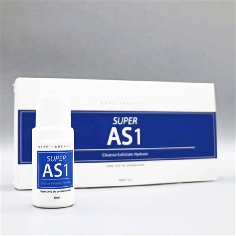 3pcs Aqua Peel Solution For Hydrogen Oxygen Small Bubble Machine Skincare Cleansing Dermabrasion Beauty Salon Use AS1 SA2 AO3