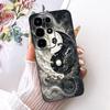 Для Itel S26 Ultra Super 26 Ultra Чехол для телефона Милый Кот Дракон Мультяшный Дизайн Задняя Крышка Черный Мягкий Силиконовый Корпус S688LN