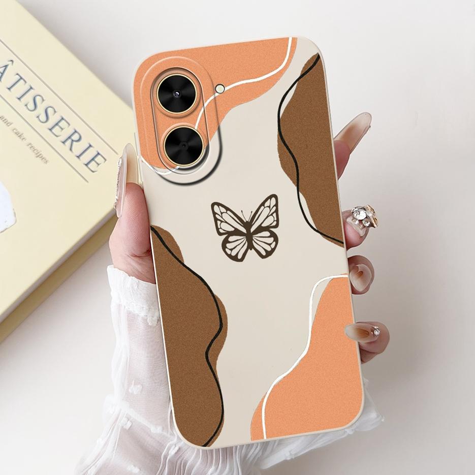 For Xiaomi Poco C71 Case Redmi A5 4G Stylish Candy Painted Cover Soft TPU Matte Phone Case For Xiaomi Redmi A5 4G PocoC71 Fundas