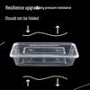 Одноразовые прямоугольные контейнеры для еды с крышками