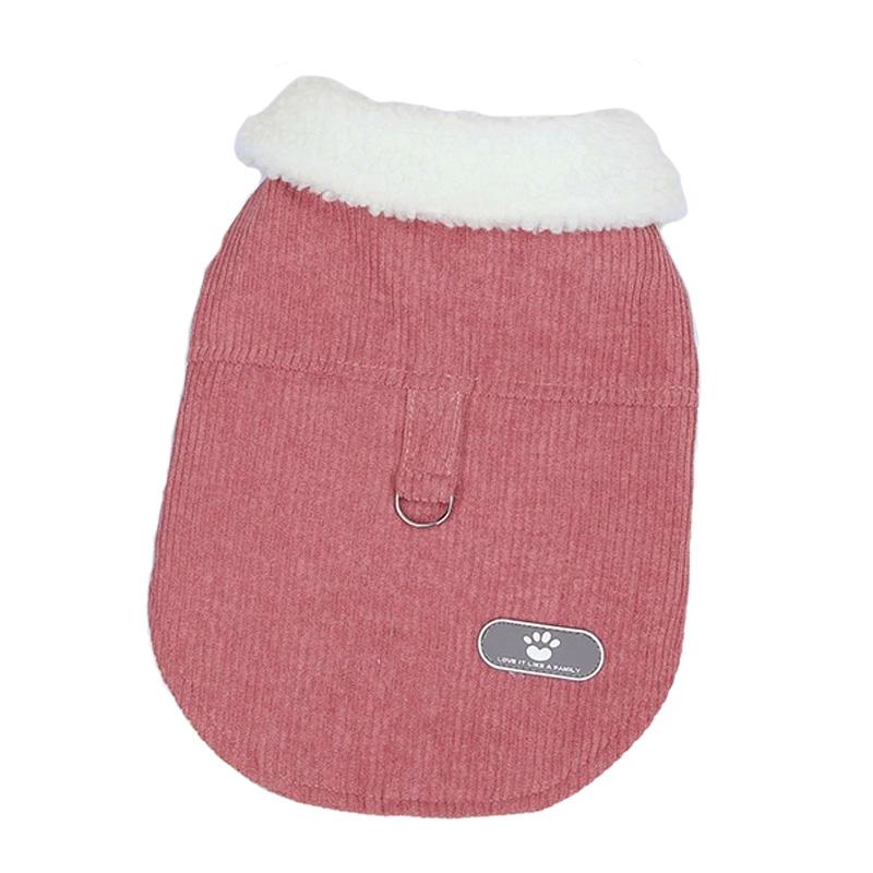Зима-Осень, одежда для собак, жилет для маленьких и средних собак, кошек, теплое шерстяное пальто для домашних животных, куртка для щенков, йоркширский пудель, французский бульдог