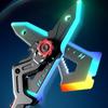 Spark Battle Ax with Smoke Effect Transforming Weapon LED 7 RGB Colors Dynamic Sound