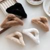 13см Новые Милые Геометрические Треугольные Заколки для Волос Винтажные Плюшевые Зажимы для Волос Шпильки Новые Аксессуары для Волос для Женщин Корейские Зажимы для Волос Заколка для Волос