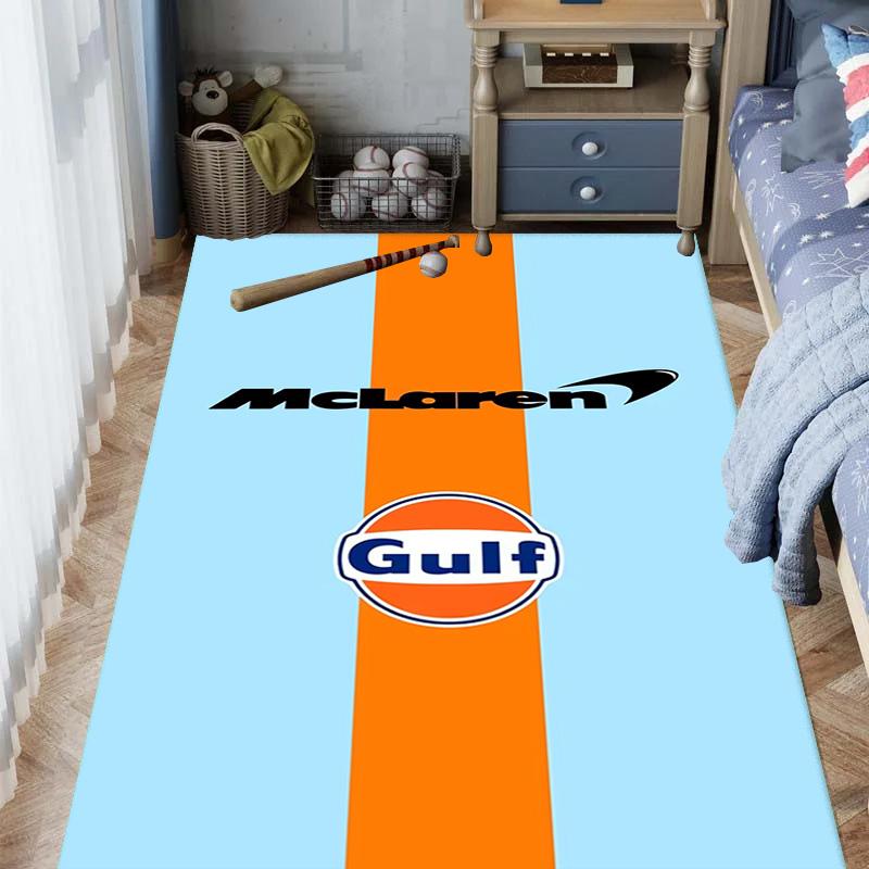 Ковер McLaren Gulf Heritage Подходит для всех сезонов Декор дома Коврик для двери в комнату Защитная подкладка