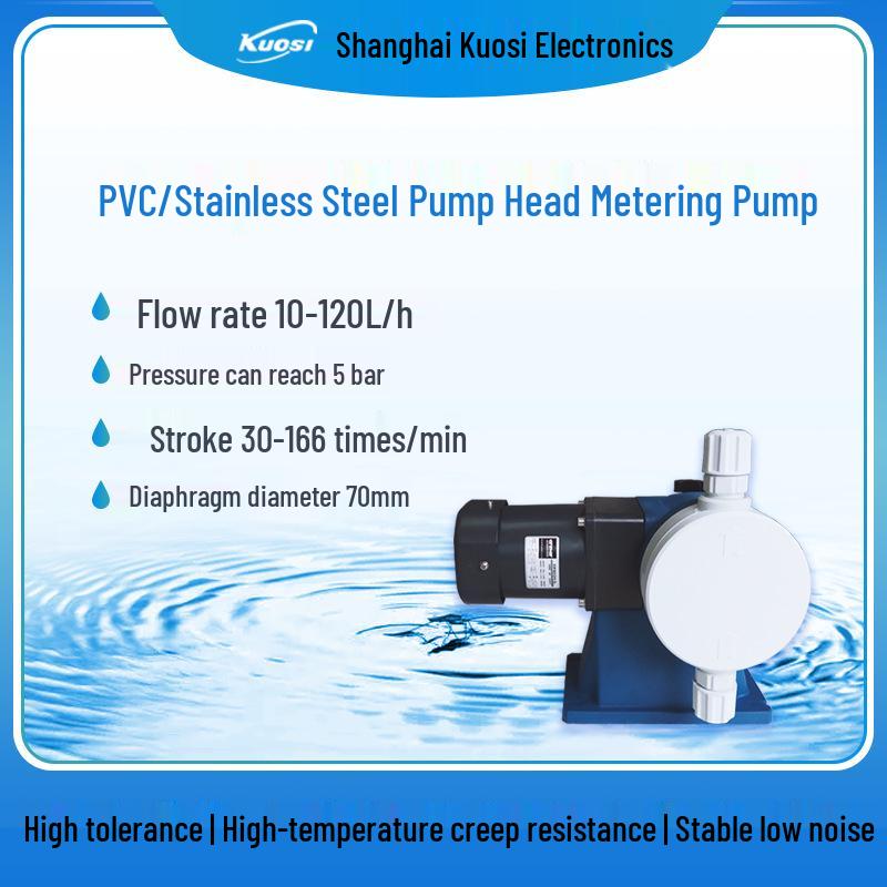SEKO MSA Series PVC Head Acid & Alkali Resistant Diaphragm Dosing Pump