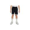Striped Brand Logo Print Kids Shorts Kids Shorts Black DZ4280-259
