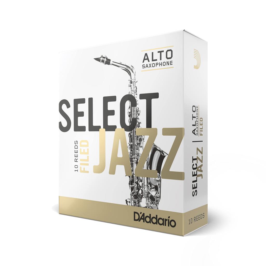 WoodWinds Reed for Alto Saxophone SELECT JAZZ FILED RSF10ASX2H 10 Pieces D'Addario D'Addario [Hardness 2H] []