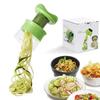 Handheld Spiralizer Vegetable Fruit Slicer  Grater Cutter Salad Tools Rotary Grater Shred the Melon Kitchen Items Accessories