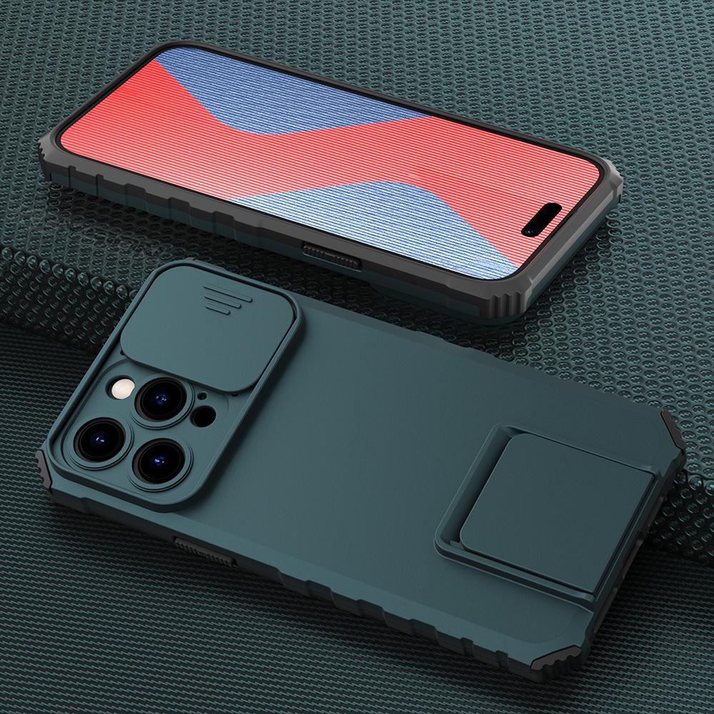 KEYSION Противоударный чехол для iPhone 15 Pro Max 15 Plus, защита слайд-камеры, чехол для телефона с подставкой для iPhone 14 13 12 11 Pro